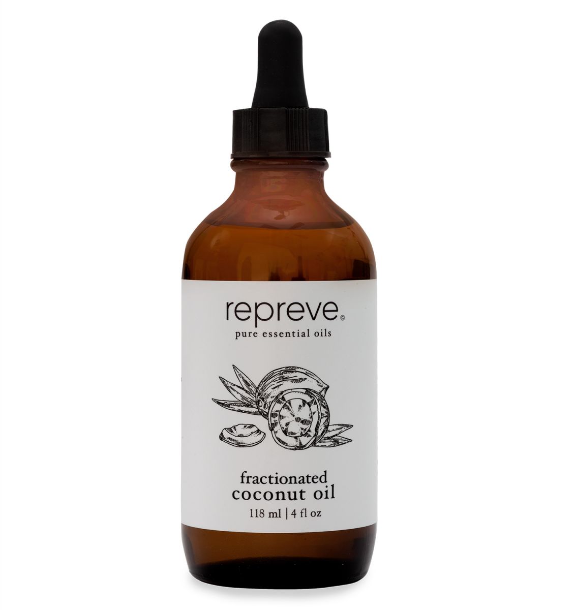 BIO INNOVATIONS: Fractionated Coconut Pure Carrier Oil, 4oz